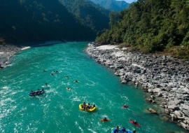Bhotekoshi River Rafting