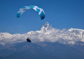 Paragliding in Pokhara